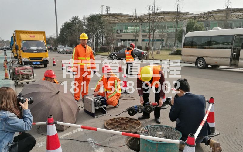 219马群村管道检测