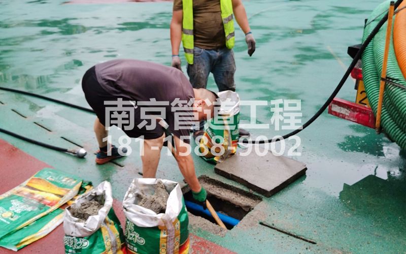 218马群村管道清淤