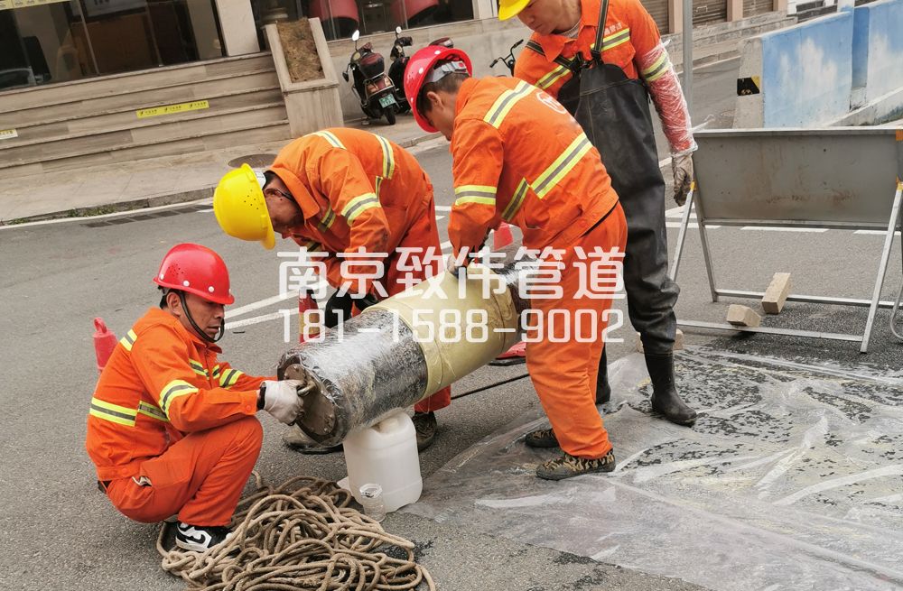 339马群村管道修复