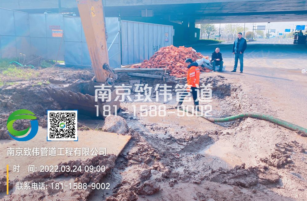 马群村泥浆清理